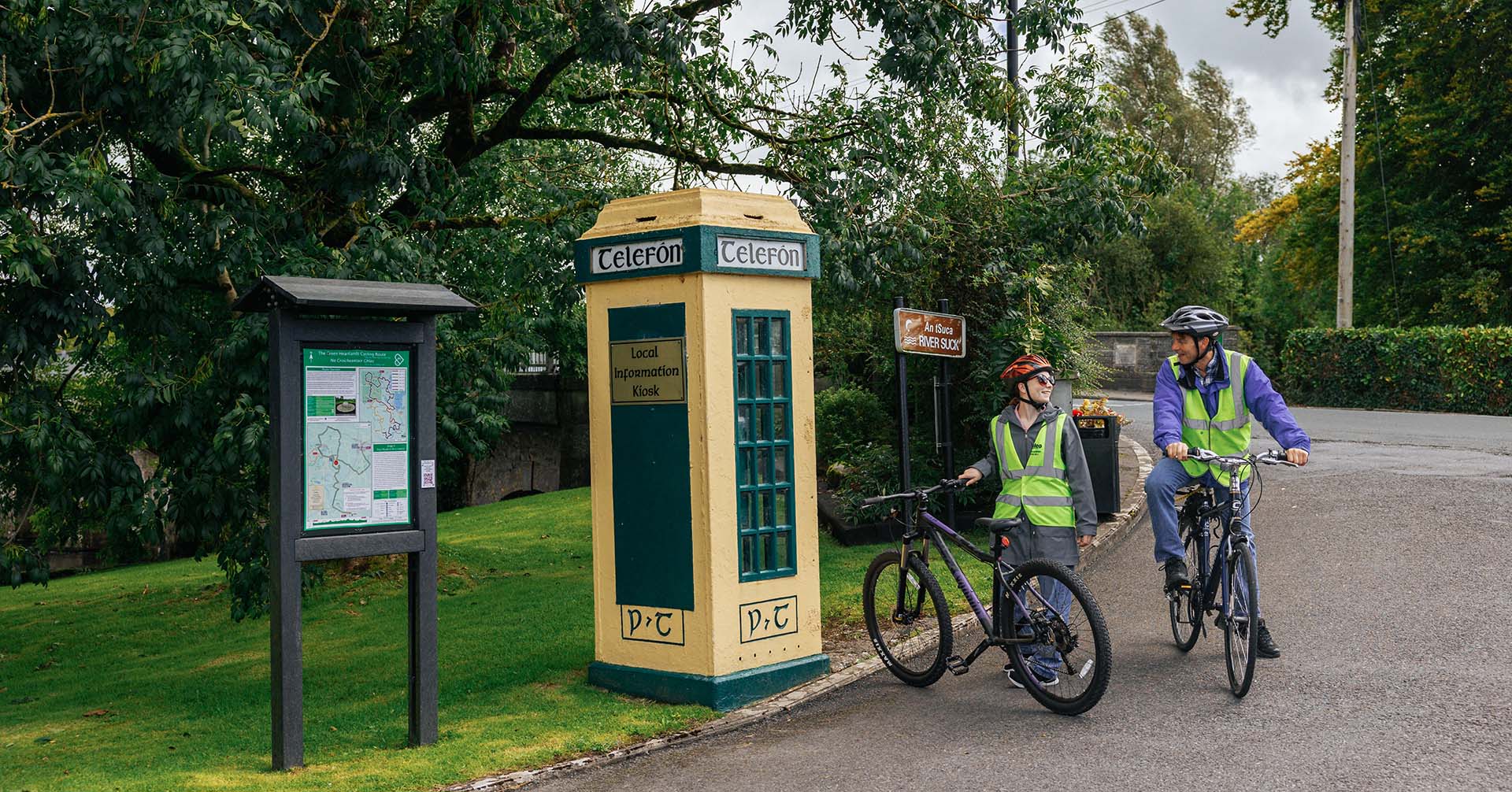 Green Heartlands Cycle - Old Phone Booth