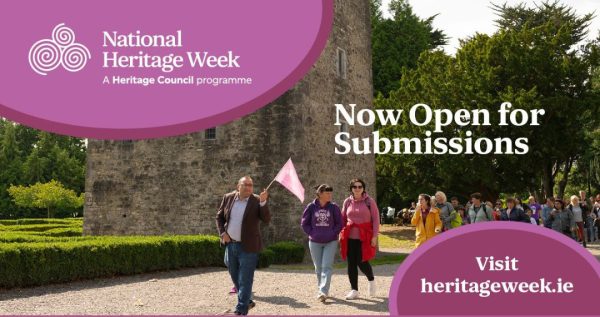 Heritage Week funding announcement - Newsletter featured image.